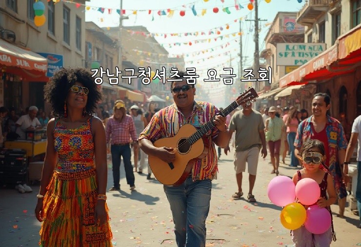 강남구청셔츠룸 요금 조회