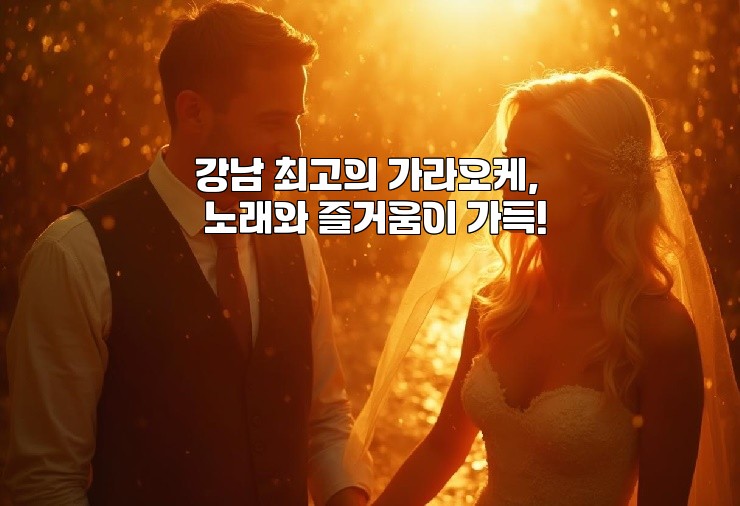 강남 최고의 가라오케, 노래와 즐거움이 가득!