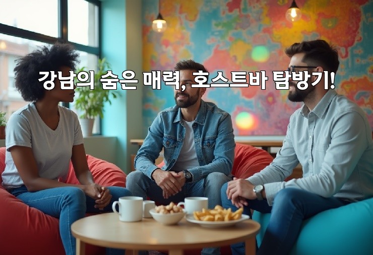 강남의 숨은 매력, 호스트바 탐방기!