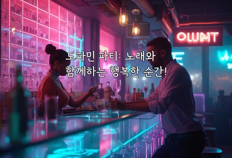 도파민 파티: 노래와 함께하는 행복한 순간!